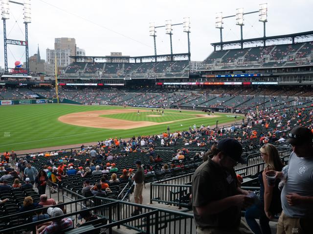 Comerica Park - Section Terrace 139 Seat View