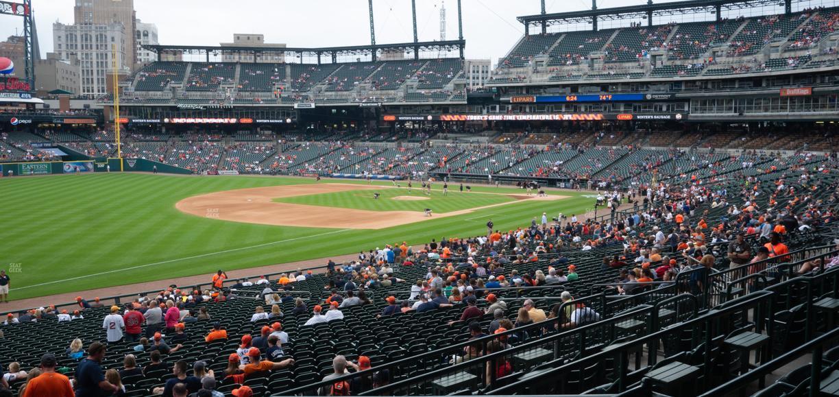 Comerica Park - Section Terrace 140 A Seat View