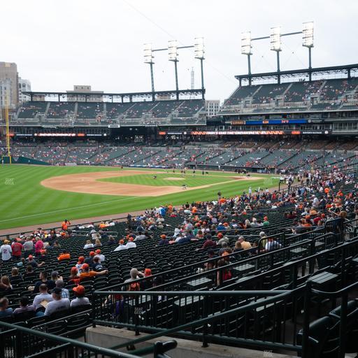 Comerica Park - Section Terrace 140 A Seat View