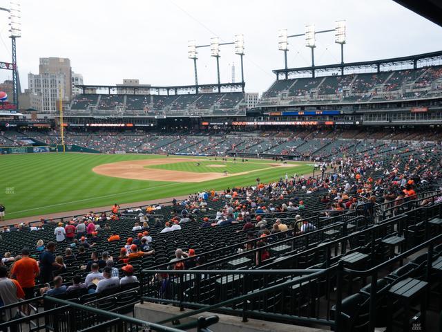 Comerica Park - Section Terrace 140 A Seat View