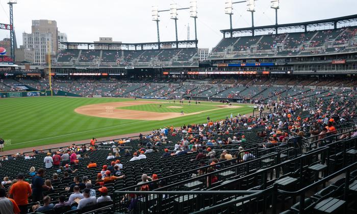 Comerica Park - Section Terrace 140 A Seat View