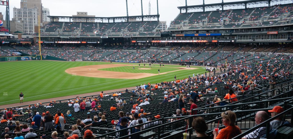 Comerica Park - Section Terrace 140 B Seat View
