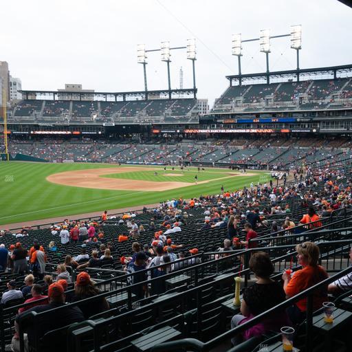 Comerica Park - Section Terrace 140 B Seat View