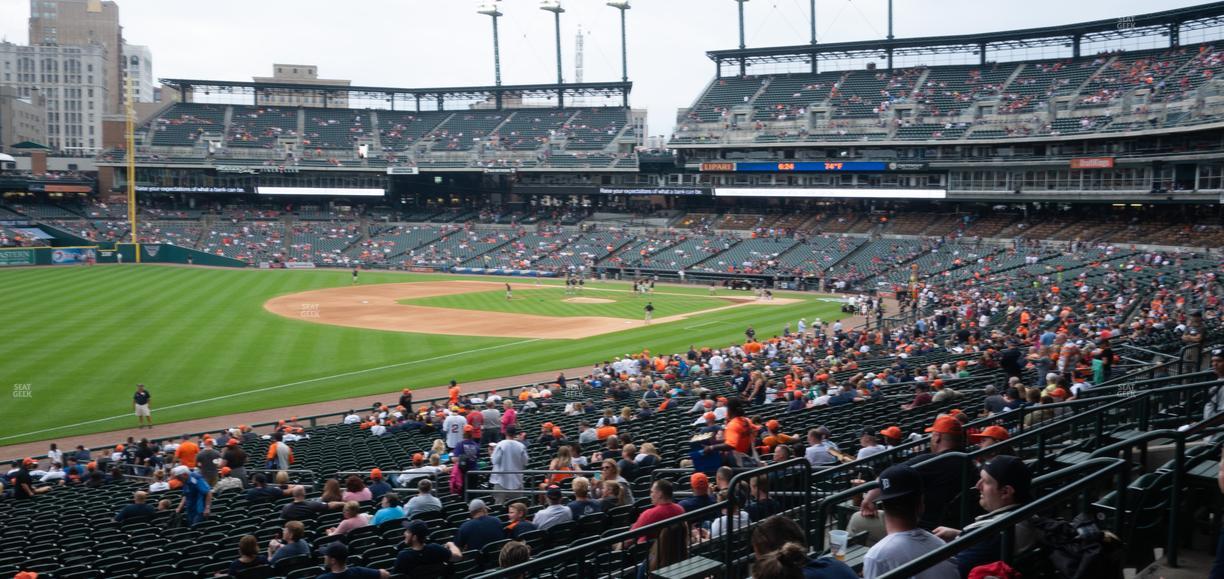 Comerica Park - Section Terrace 141 A Seat View