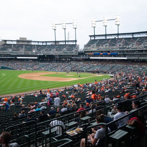 Comerica Park - Section Terrace 141 A Seat View
