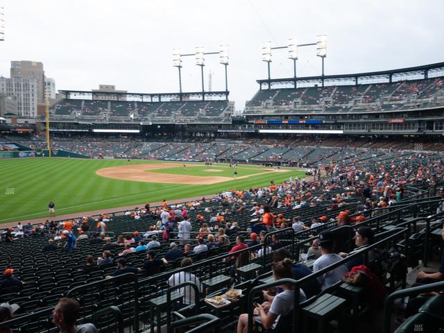 Comerica Park - Section Terrace 141 A Seat View