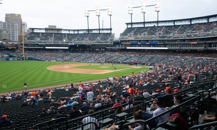 Comerica Park - Section Terrace 141 A Seat View