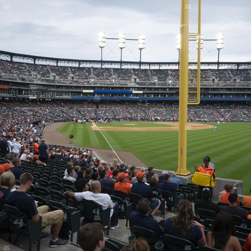 Comerica Park - Section Tiger Club 112 Seat View