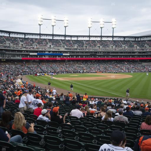 Comerica Park - Section Tiger Club 114 Seat View