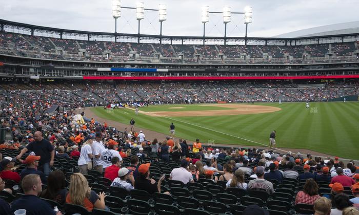 Comerica Park - Section Tiger Club 114 Seat View