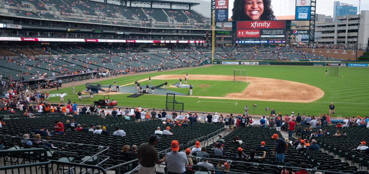 Comerica Park - Section Tiger Den 120 Seat View