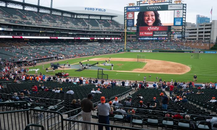 Comerica Park - Section Tiger Den 120 Seat View