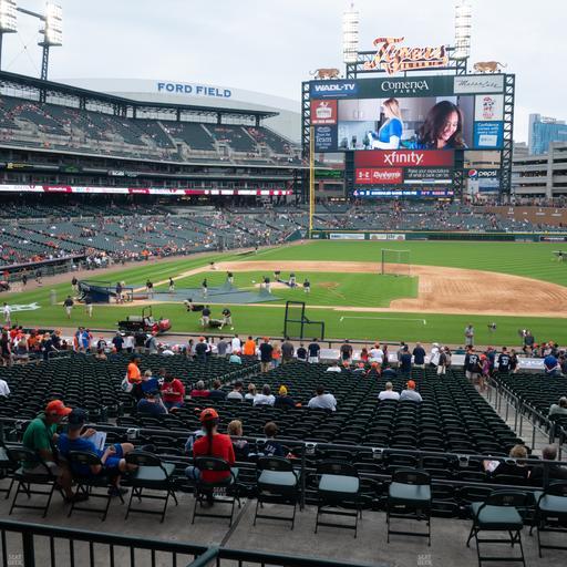 Comerica Park - Section Tiger Den 121 Seat View
