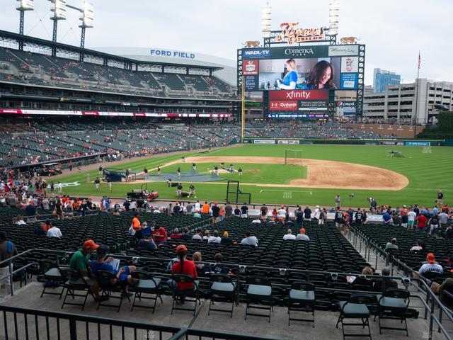 Comerica Park - Section Tiger Den 121 Seat View