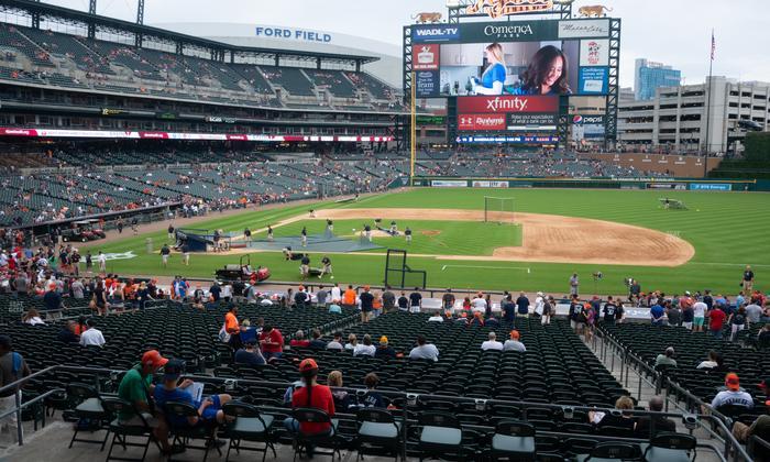 Comerica Park - Section Tiger Den 121 Seat View