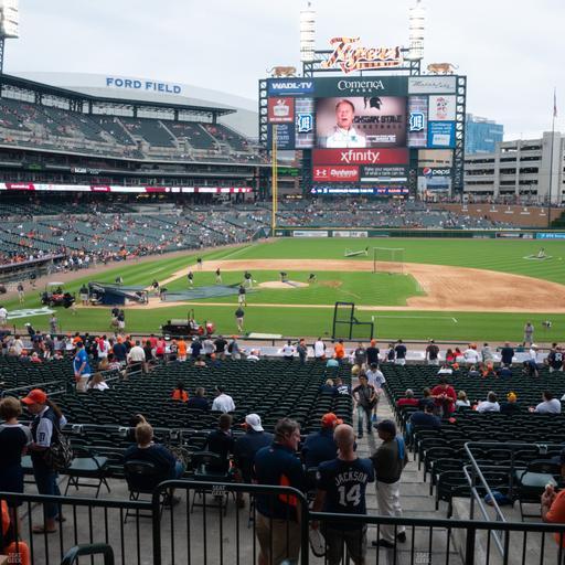 Comerica Park - Section Tiger Den 122 Seat View