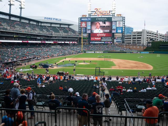 Comerica Park - Section Tiger Den 122 Seat View