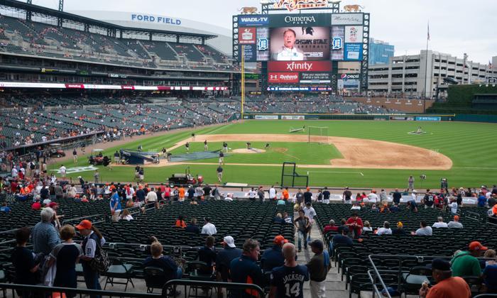 Comerica Park - Section Tiger Den 122 Seat View