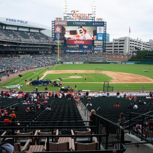 Comerica Park - Section Tiger Den 123 Seat View