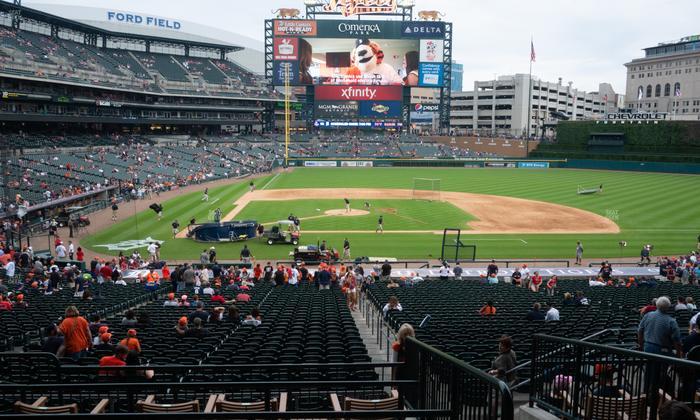 Comerica Park - Section Tiger Den 123 Seat View