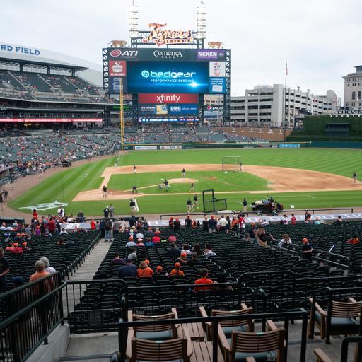 Comerica Park - Section Tiger Den 124 Seat View