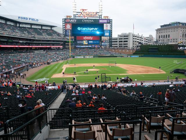 Comerica Park - Section Tiger Den 124 Seat View