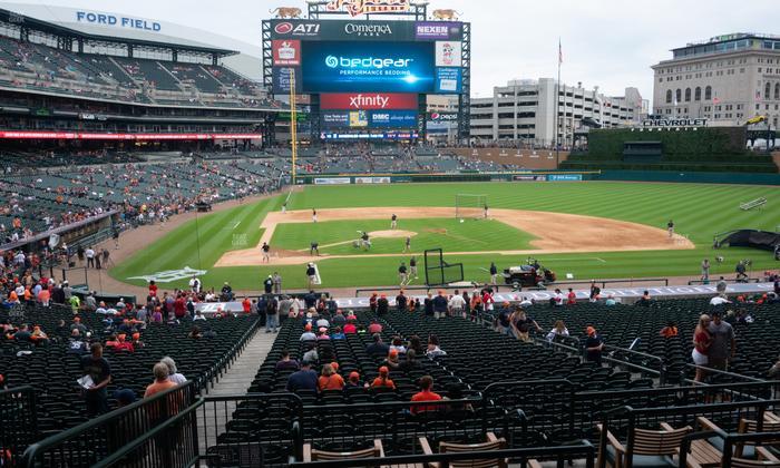 Comerica Park - Section Tiger Den 124 Seat View