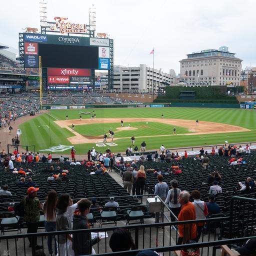 Comerica Park - Section Tiger Den 125 A Seat View