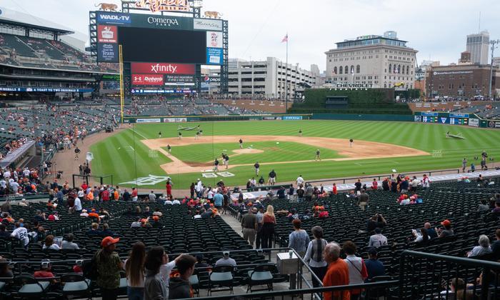 Comerica Park - Section Tiger Den 125 A Seat View