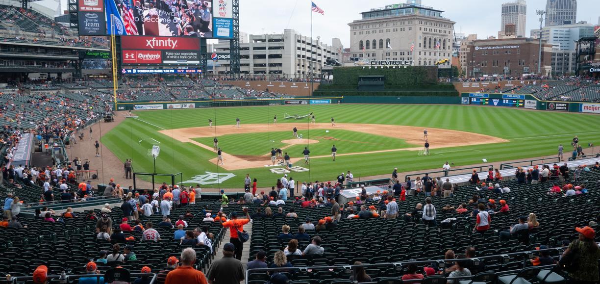 Comerica Park - Section Tiger Den 126 Seat View