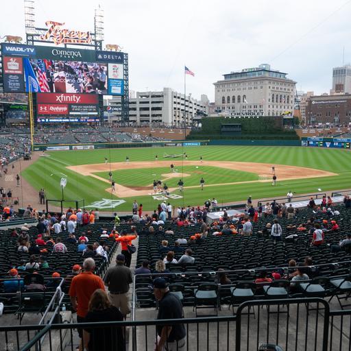 Comerica Park - Section Tiger Den 126 Seat View