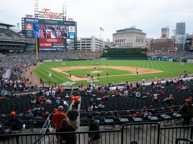 Comerica Park - Section Tiger Den 126 Seat View
