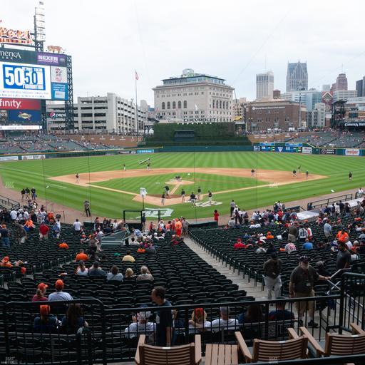 Comerica Park - Section Tiger Den 127 A Seat View