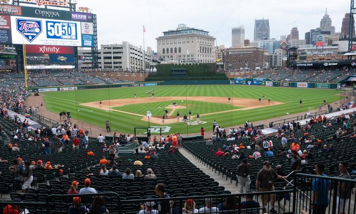 Comerica Park - Section Tiger Den 127 A Seat View