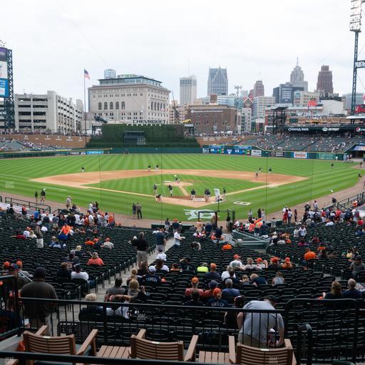 Comerica Park - Section Tiger Den 128 Seat View