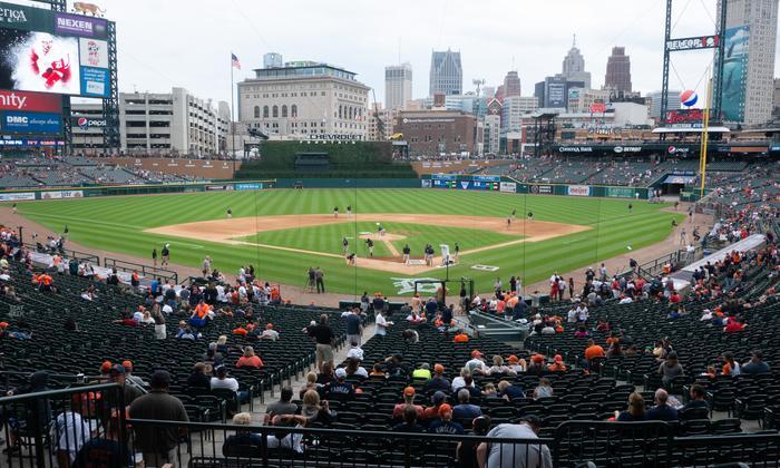 Comerica Park - Section Tiger Den 128 Seat View