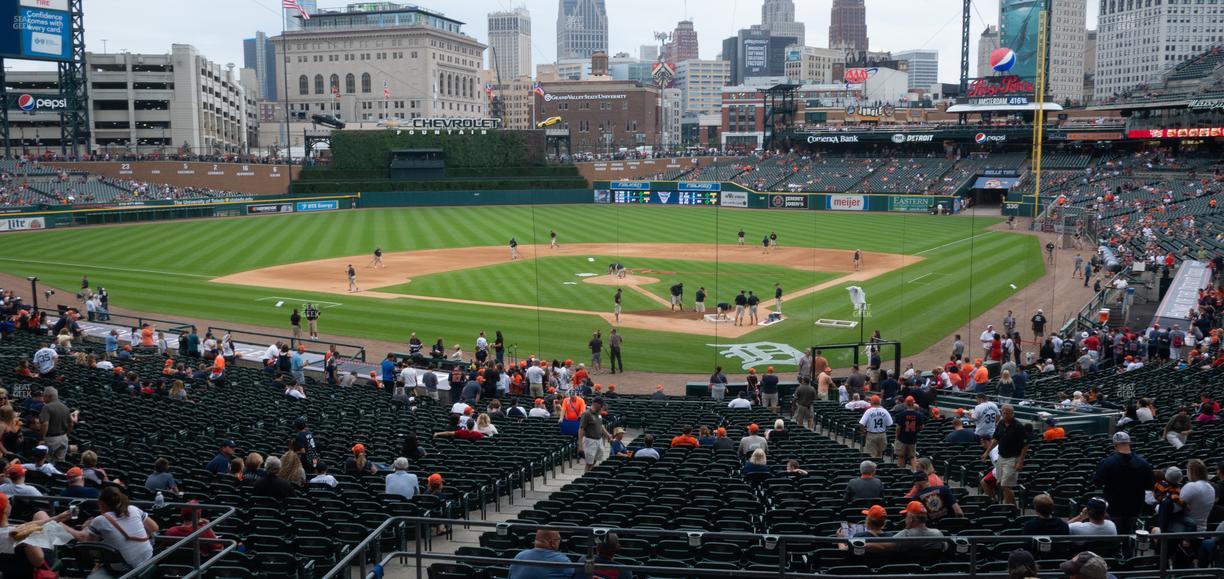 Comerica Park - Section Tiger Den 129 A Seat View