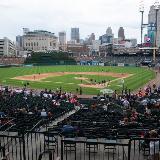 Comerica Park - Section Tiger Den 129 A Seat View