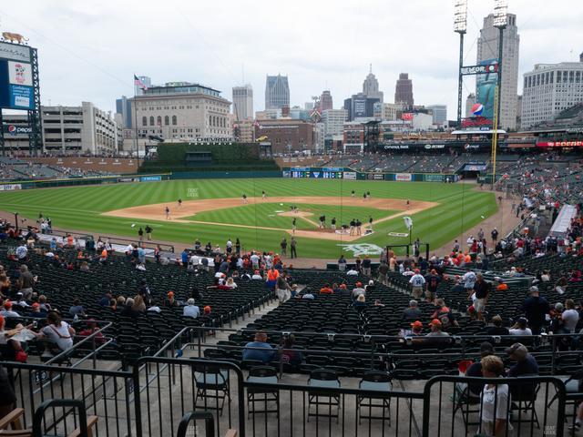 Comerica Park - Section Tiger Den 129 A Seat View
