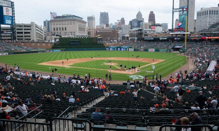 Comerica Park - Section Tiger Den 129 A Seat View