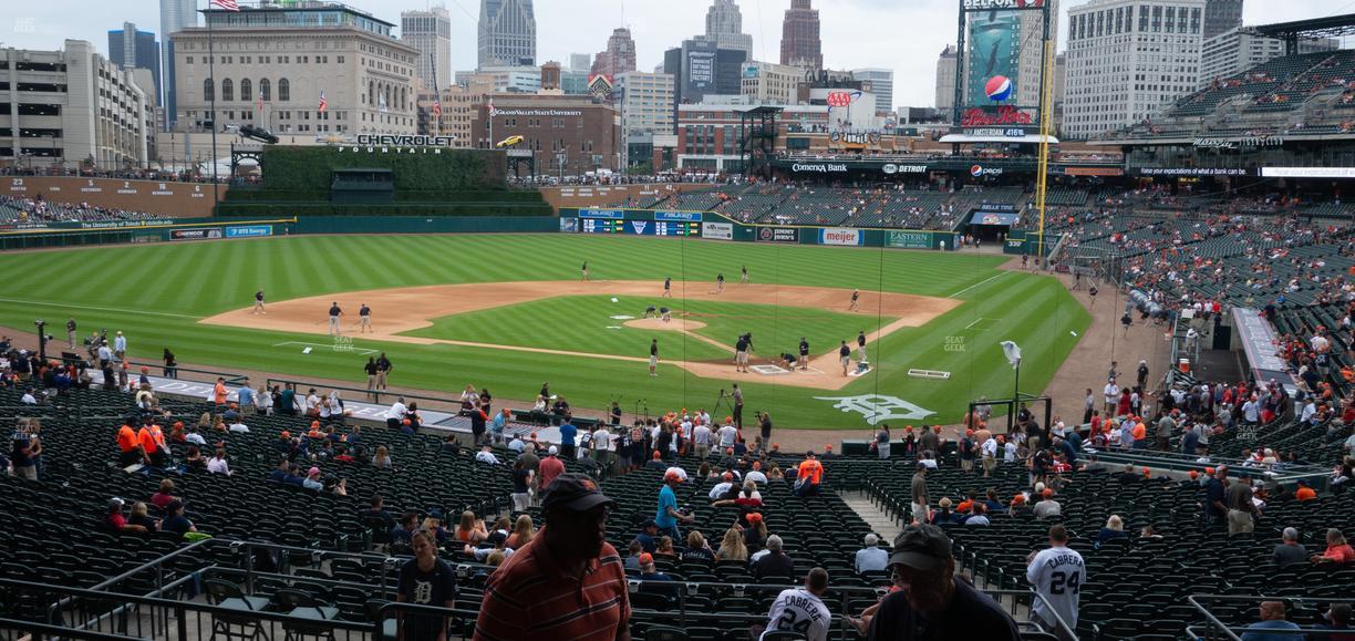 Comerica Park - Section Tiger Den 130 Seat View