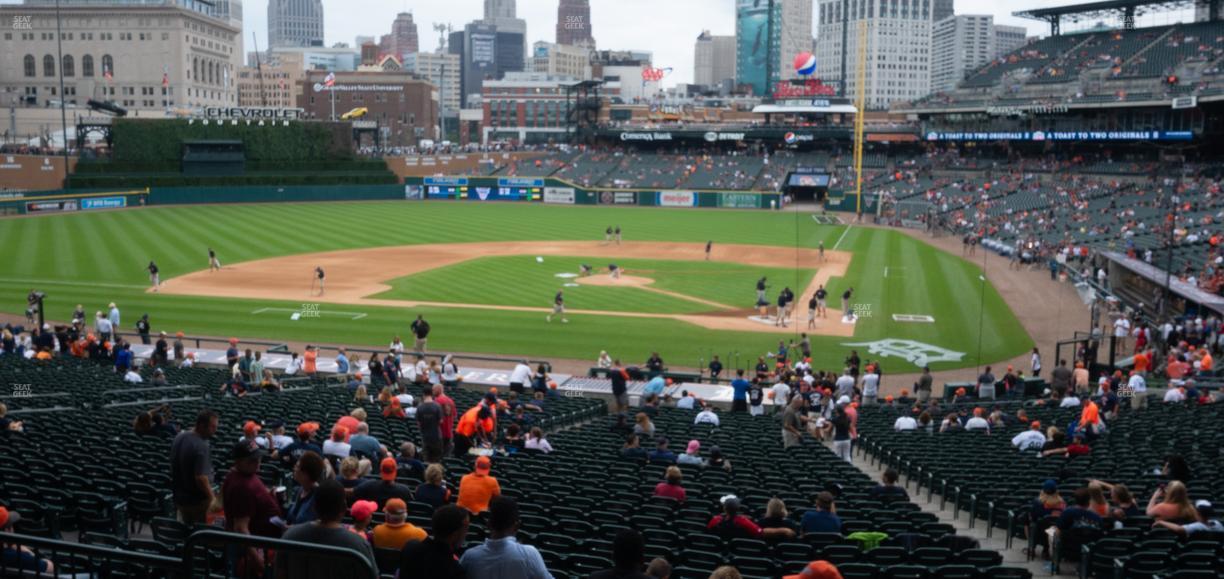 Comerica Park - Section Tiger Den 131 A Seat View