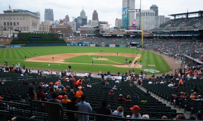 Comerica Park - Section Tiger Den 131 A Seat View