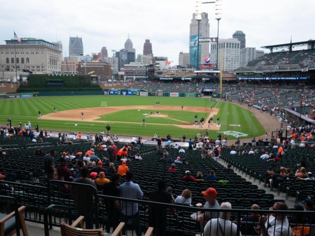 Comerica Park - Section Tiger Den 131 B Seat View