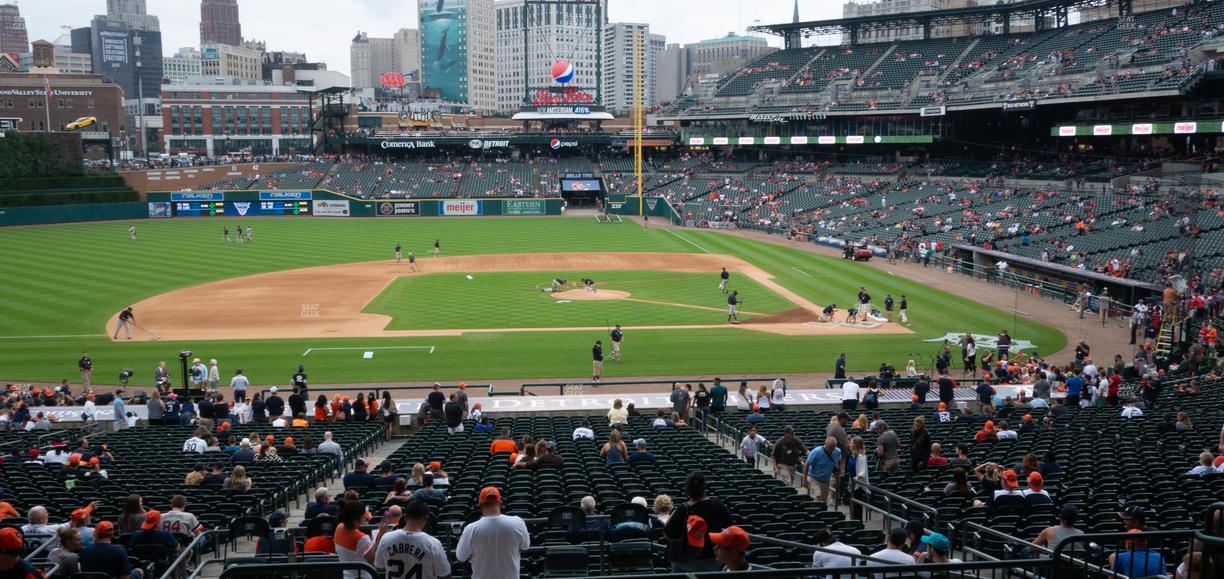 Comerica Park - Section Tiger Den 133 A Seat View