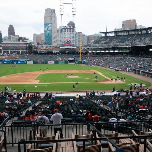 Comerica Park - Section Tiger Den 133 A Seat View