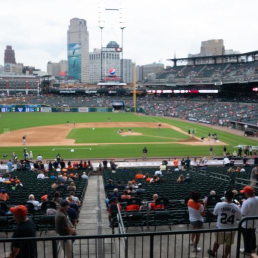 Comerica Park - Section Tiger Den 134 Seat View