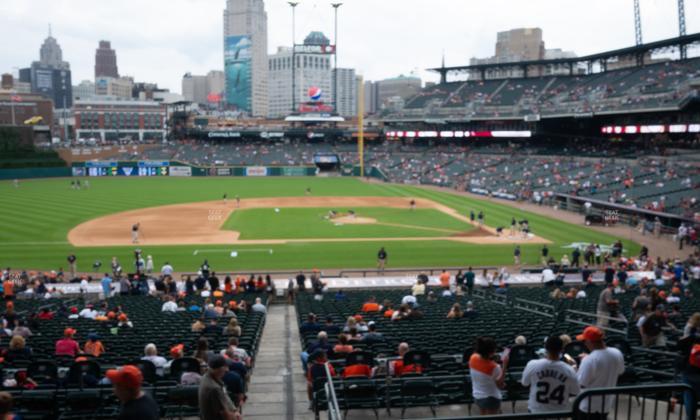 Comerica Park - Section Tiger Den 134 Seat View