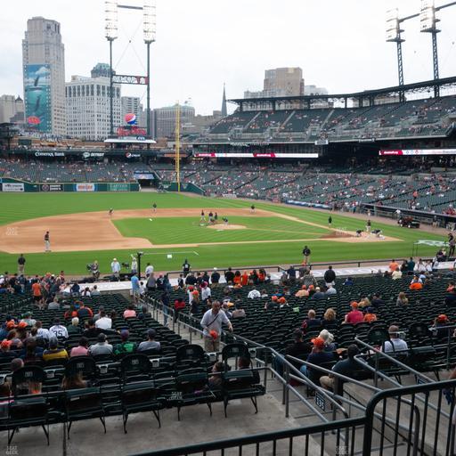 Comerica Park - Section Tiger Den 135 A Seat View