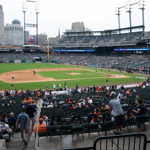 Comerica Park - Section Tiger Den 135 C Seat View